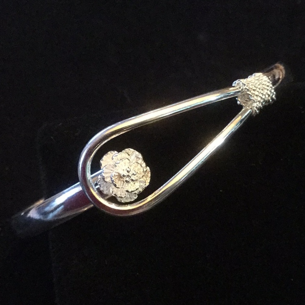 Elegant Sterling Silver Bracelet